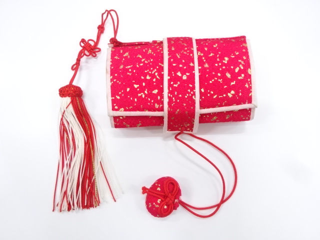 JAPANESE KIMONO / ANTIQUE HAKOSEKO / SCATTERED NORI